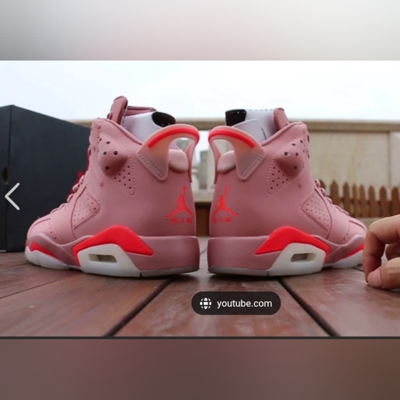 Aleali May x Wmns Jordan 6 Retro 'Millennial Pink' - Picture 2 of 6